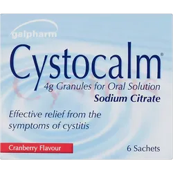 Cystocalm 4g Sachets Pack of 6