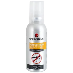 Lifesystems Expedition Sensitive DEET Free Mosquito Repellent Spray 50ml