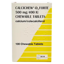 Calcichew D3 Forte Chewable Tablets Pack of 100