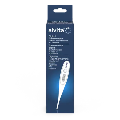 Alvita Digital Thermometer Rigid Tip