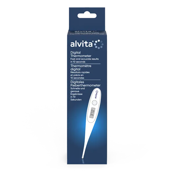 Alvita Digital Thermometer Rigid Tip