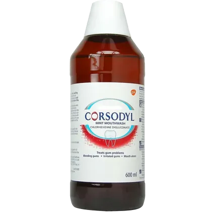 Corsodyl Mouthwash Mint 600ml