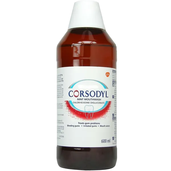 Corsodyl Mouthwash Mint 600ml