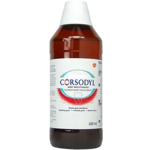 Corsodyl Mouthwash Mint 600ml