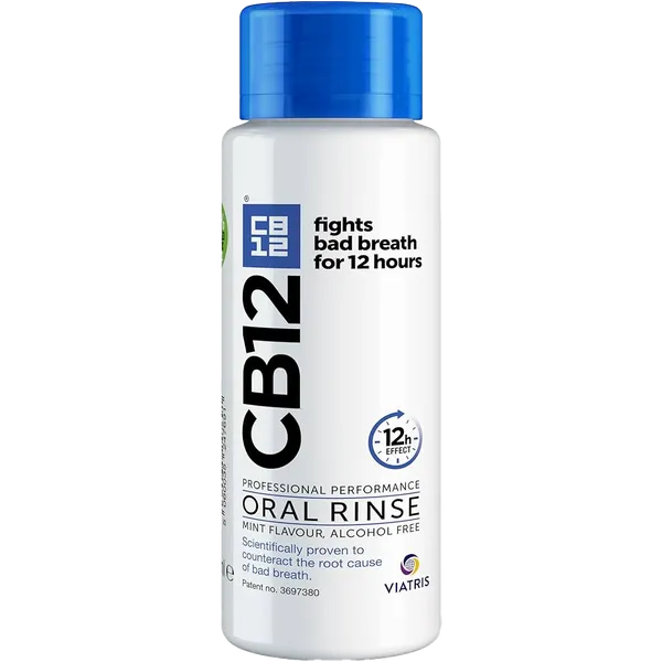 CB12 Safe Breath Oral Rinse Menthol 250ml