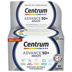 Centrum Advance 50+ Tablets Pack of 30
