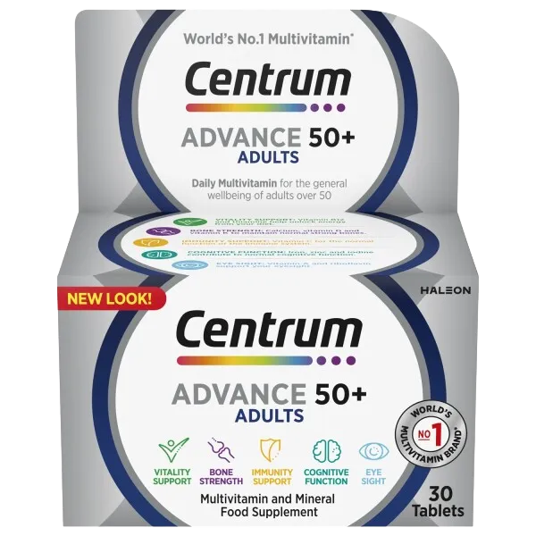 Centrum Advance 50+ Tablets Pack of 30