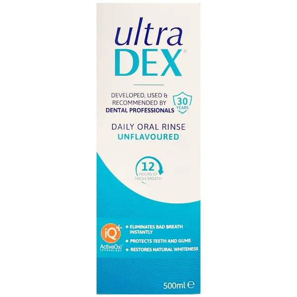 UltraDEX Daily Oral Rinse Unflavoured 500ml