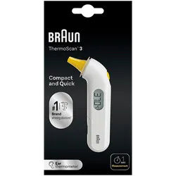 Braun ThermoScan 3 Compact Ear Thermometer IRT 3030