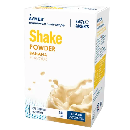 Aymes Nutritional Milkshake Banana Flavour 57g Sachet 57g Pack of 7