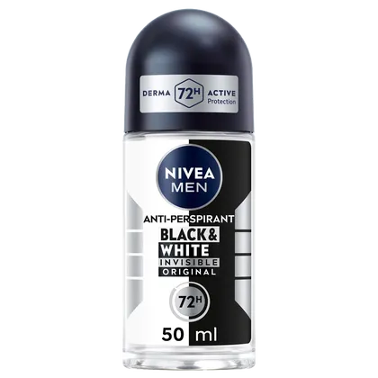Nivea For Men Black & White Roll-on Deodorant 50ml