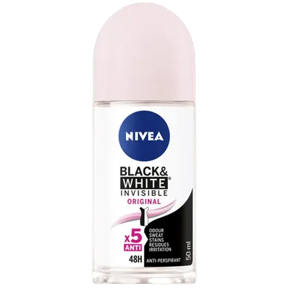 Nivea Invisible Black & White Roll On Deodorant 50ml