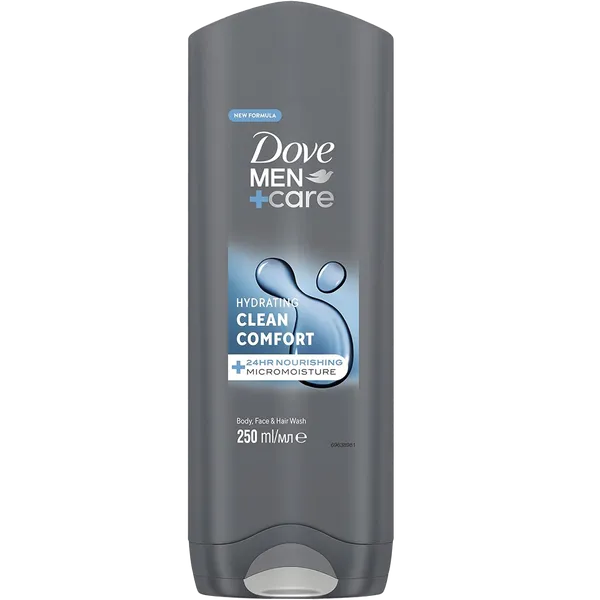 Dove Men+Care Clean Comfort Body Wash 250ml