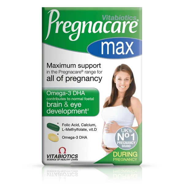 Pregnacare Max Tablets Plus Omega 3 Capsules Pack of 84