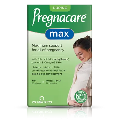 Pregnacare Max Tablets Plus Omega 3 Capsules Pack of 84