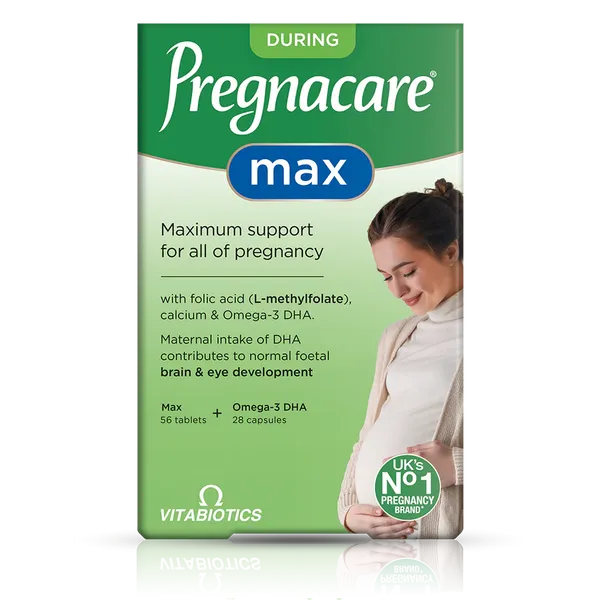 Pregnacare Max Tablets Plus Omega 3 Capsules Pack of 84