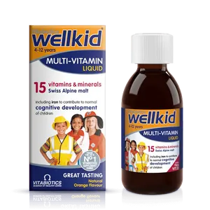 Vitabiotics Wellkid Multivitamin Liquid 150ml