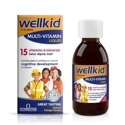 Vitabiotics Wellkid Multivitamin Liquid 150ml