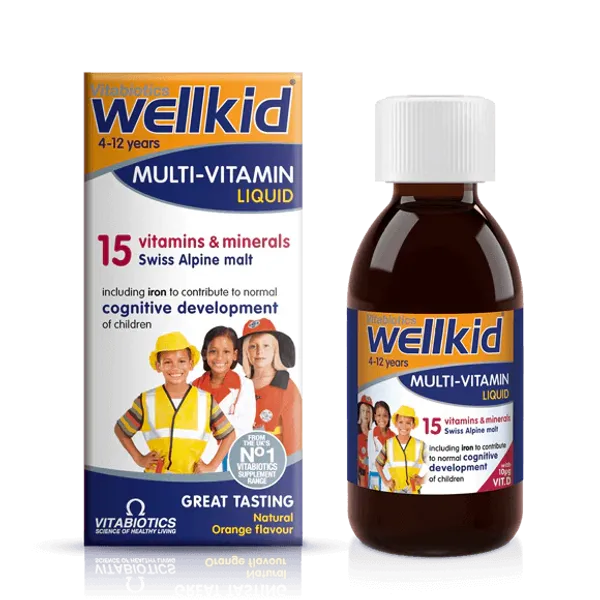 Vitabiotics Wellkid Multivitamin Liquid 150ml