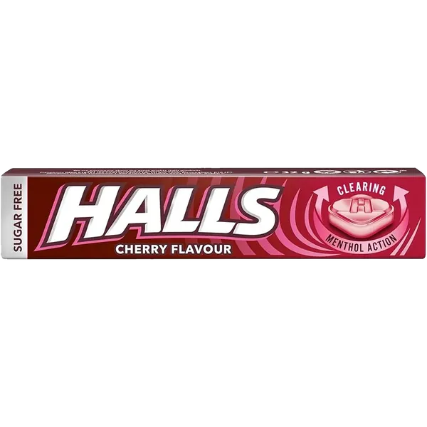 Halls Sugar Free Lozenges Cherry Flavour