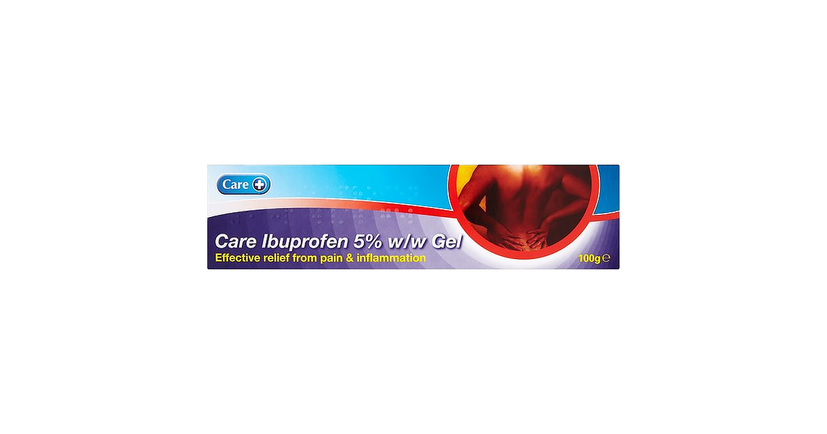 Care Ibuprofen Gel 5 100g