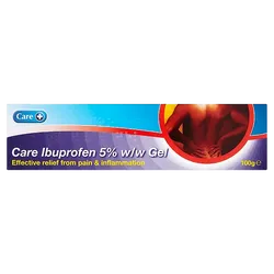 Care Ibuprofen Gel 5% 100g