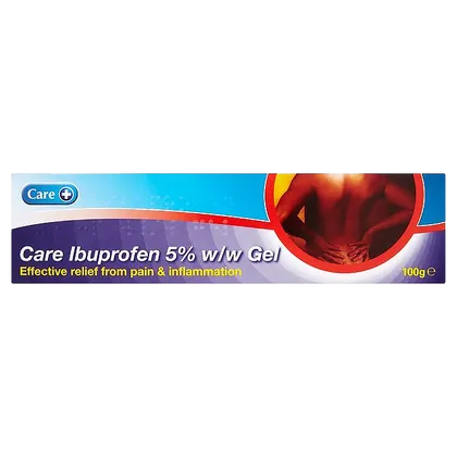 Care Ibuprofen Gel 5% 100g