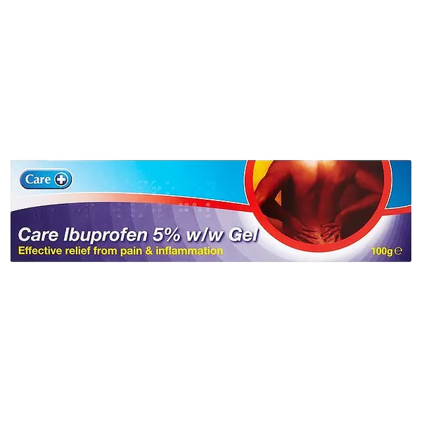 Care Ibuprofen Gel 5% 100g