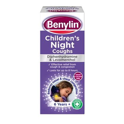 Benylin Children's Night Coughs 6+ Years 125ml