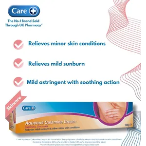 Care Aqueous Calamine Cream 100g