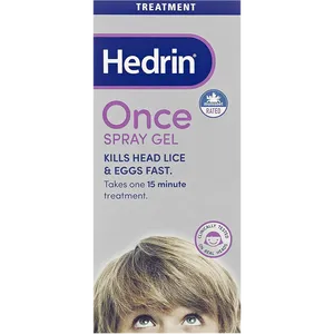 Hedrin Once Spray Gel 60ml