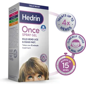 Hedrin Once Spray Gel 60ml