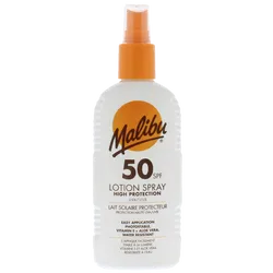 Malibu Sun Lotion Spray SPF50 UVA 4* 200ml