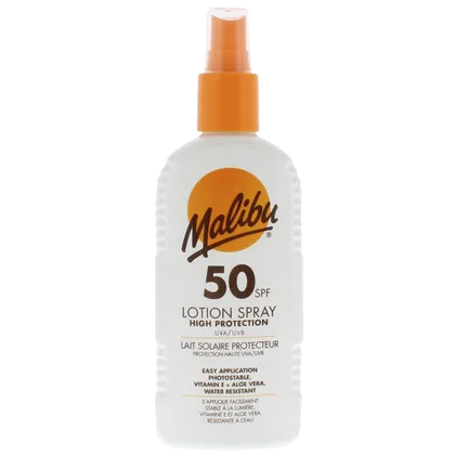 Malibu Sun Lotion Spray SPF50 200ml