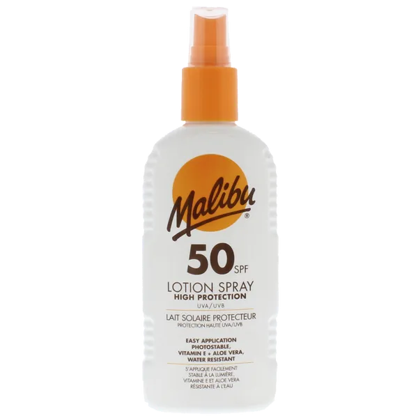 Malibu Sun Lotion Spray SPF50 UVA 4* 200ml