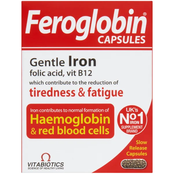 Feroglobin Capsules Pack of 30