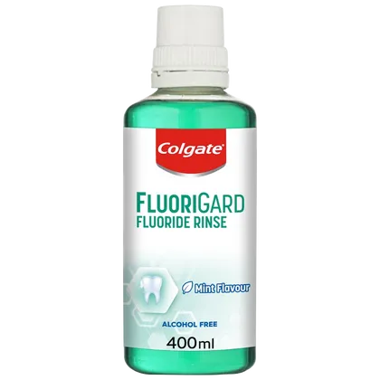 Colgate FluoriGard Fluoride Rinse Alcohol Free Mint 400ml