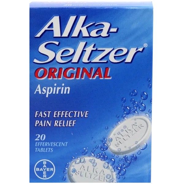 Alka Seltzer Original Tablets Pack of 20