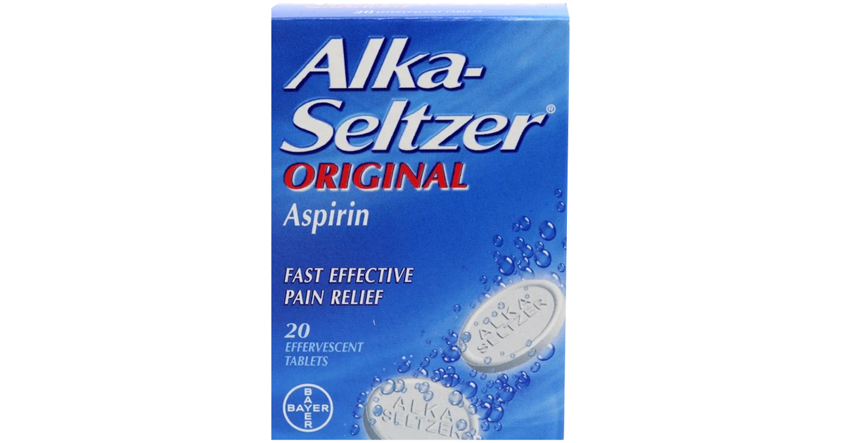 Alka Seltzer Original Tablets Pack Of 20