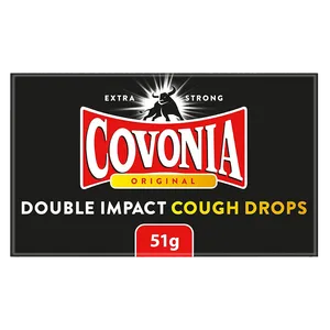Covonia Double Impact Lozenges Strong Original 51g