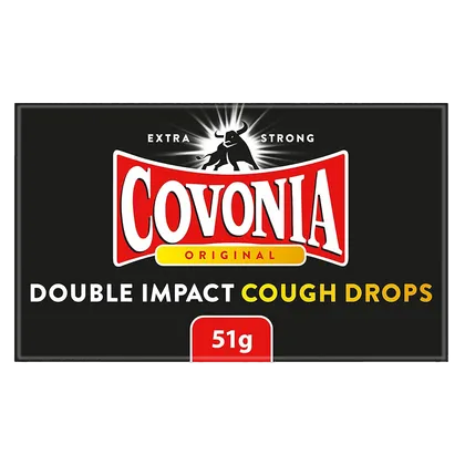 Covonia Double Impact Lozenges Strong Original 51g