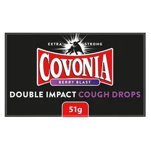 Covonia Double Impact Lozenges Berry Blast 51g