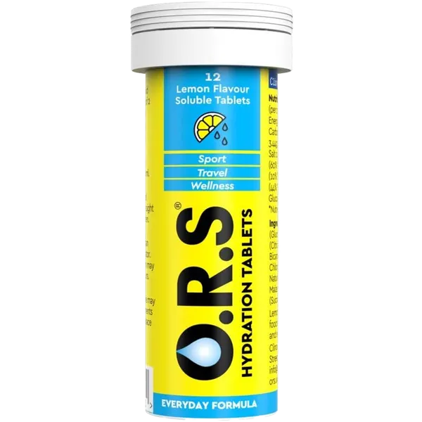 O.R.S Lemon Tablets Pack of 12
