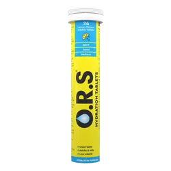 ORS Hydration Tablets Lemon Pack of 24