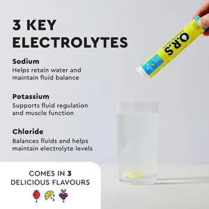 ORS Hydration Tablets Lemon Pack of 24