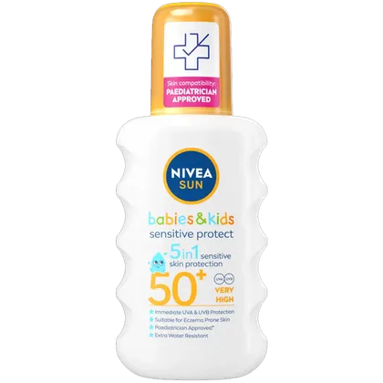 Nivea Sun Babies & Kids Sensitive Protect Spray SPF50+ UVA 4* 200ml