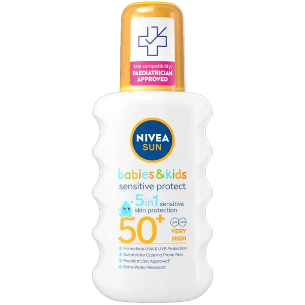 Nivea Sun Babies & Kids Sensitive Protect Spray SPF50+ UVA 4* 200ml