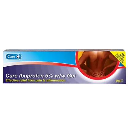 Care Ibuprofen Gel 5% 50g
