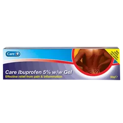 Care Ibuprofen Gel 5% 50g