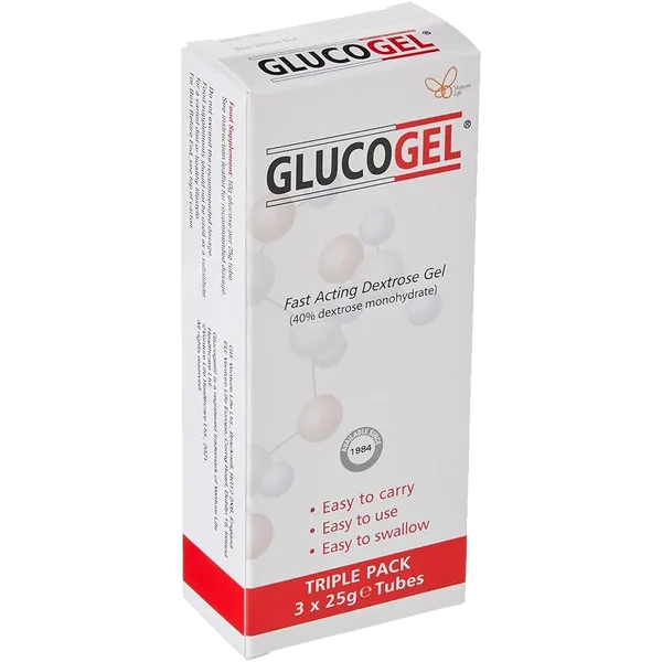 Glucogel Dextrose Gel 40% 3 x 25g